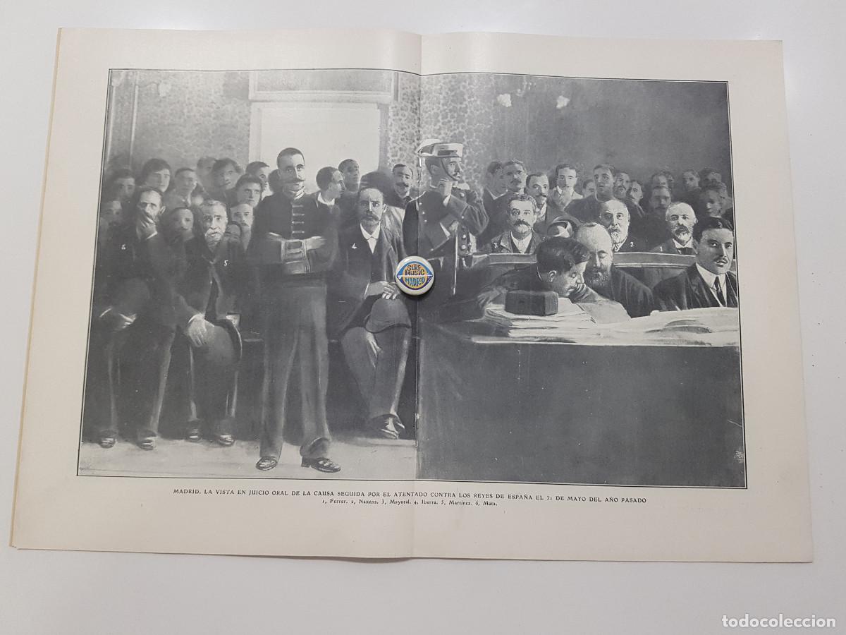 Coleccionismo de revistas y peri&oacute;dicos: REVISTA BLANCO Y NEGRO 1907. VENECIA, JUICIO ATENTADO REYES, PONTEVEDRA CORTEGADA, BARCELONA GLOBOS