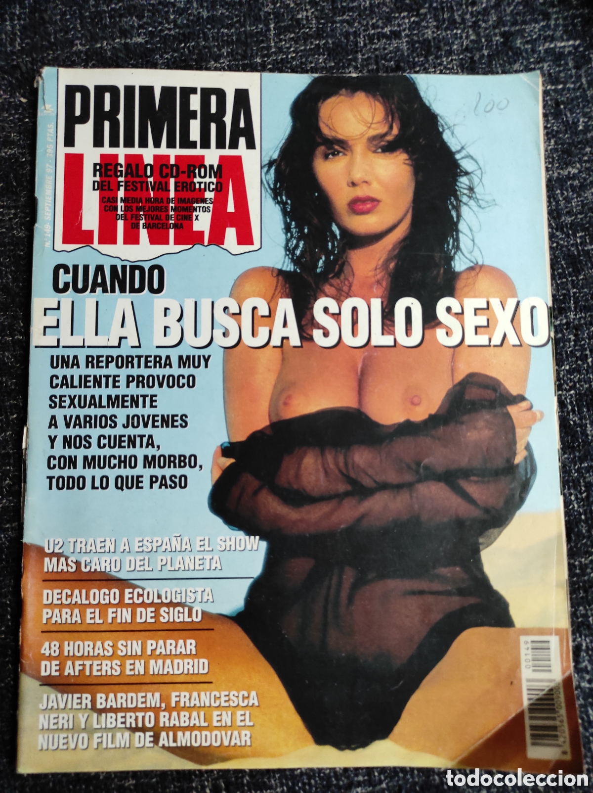Collection Magazines and Newspapers: PRIMERA LINEA N&ordm; 149 SEPTIEMBRE 1997 DOVER, MONICA BELLUCCI, U2, ALMODOVAR