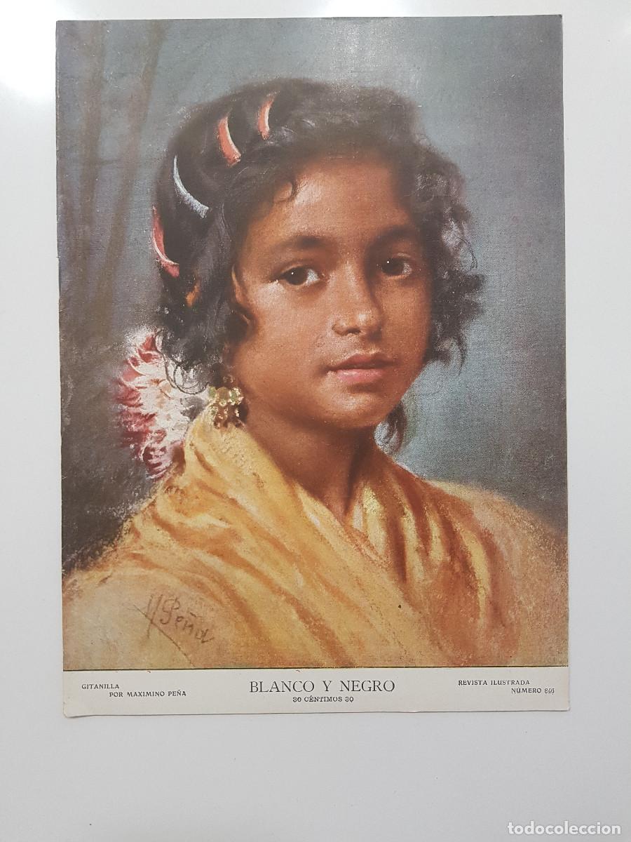 Coleccionismo de revistas y peri&oacute;dicos: REVISTA BLANCO Y NEGRO 1907. GITANILLA MAXIMINO PE&Ntilde;A. SEGOVIA REYES. MADRID MERCADO PLAZA DEL CARMEN
