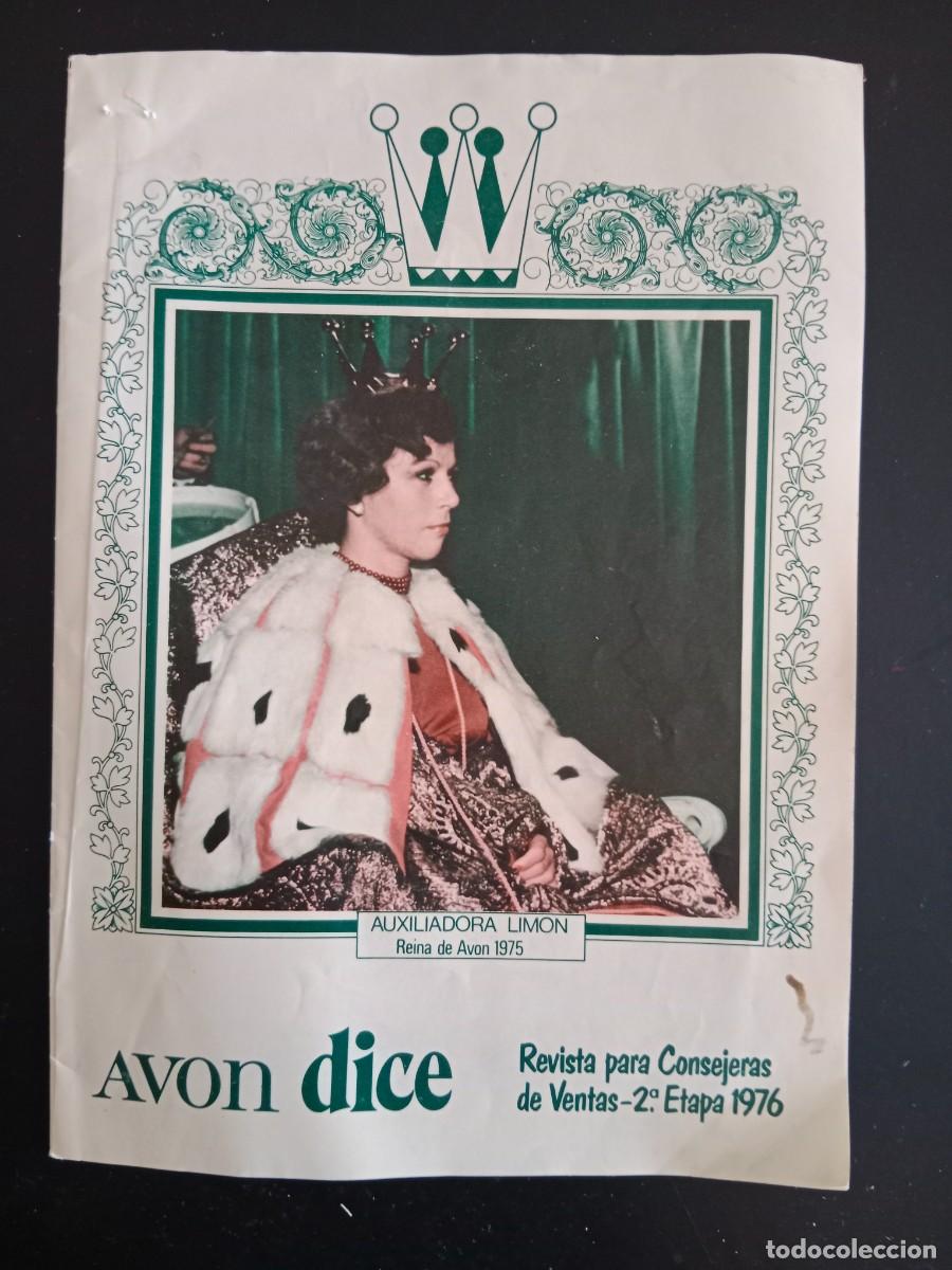Coleccionismo de Revistas y Peri&oacute;dicos: RARA REVISTA - AVON DICE - PARA CONSEJERAS DE VENTAS - 2&ordf; ETAPA 1976