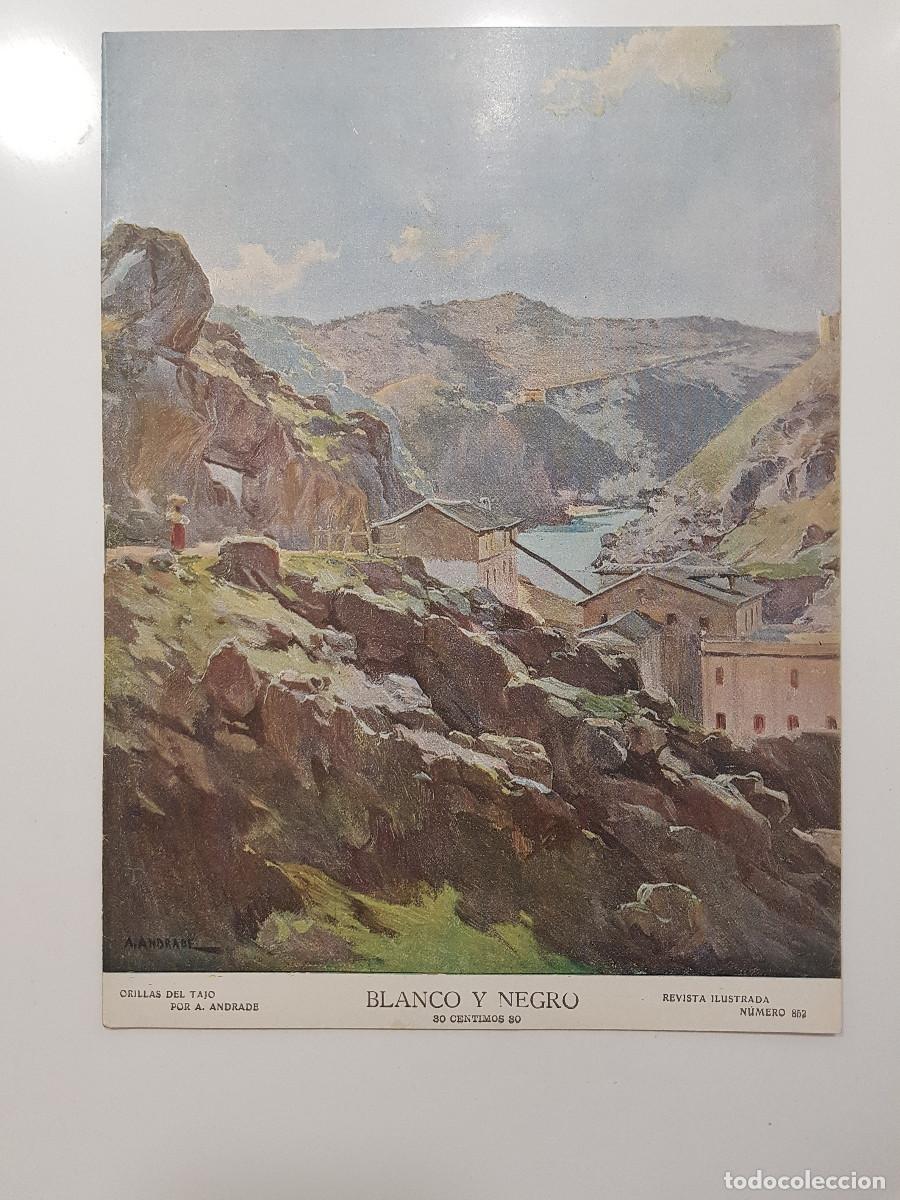 Coleccionismo de revistas y peri&oacute;dicos: REVISTA BLANCO Y NEGRO 1907. ORILLAS DEL TAJO. CASABLANCA SULTAN ABD-EL-AZIZ. MAESTRAZGO CASTELLON
