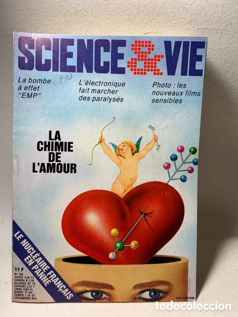 Coleccionismo de revistas y peri&oacute;dicos: REVISTA SCIENCE Y VIE &middot;&middot;&middot; LA CHIMIE DE L&acute;AMOUR &middot;&middot;N&ordm; 789 EN FRANCES