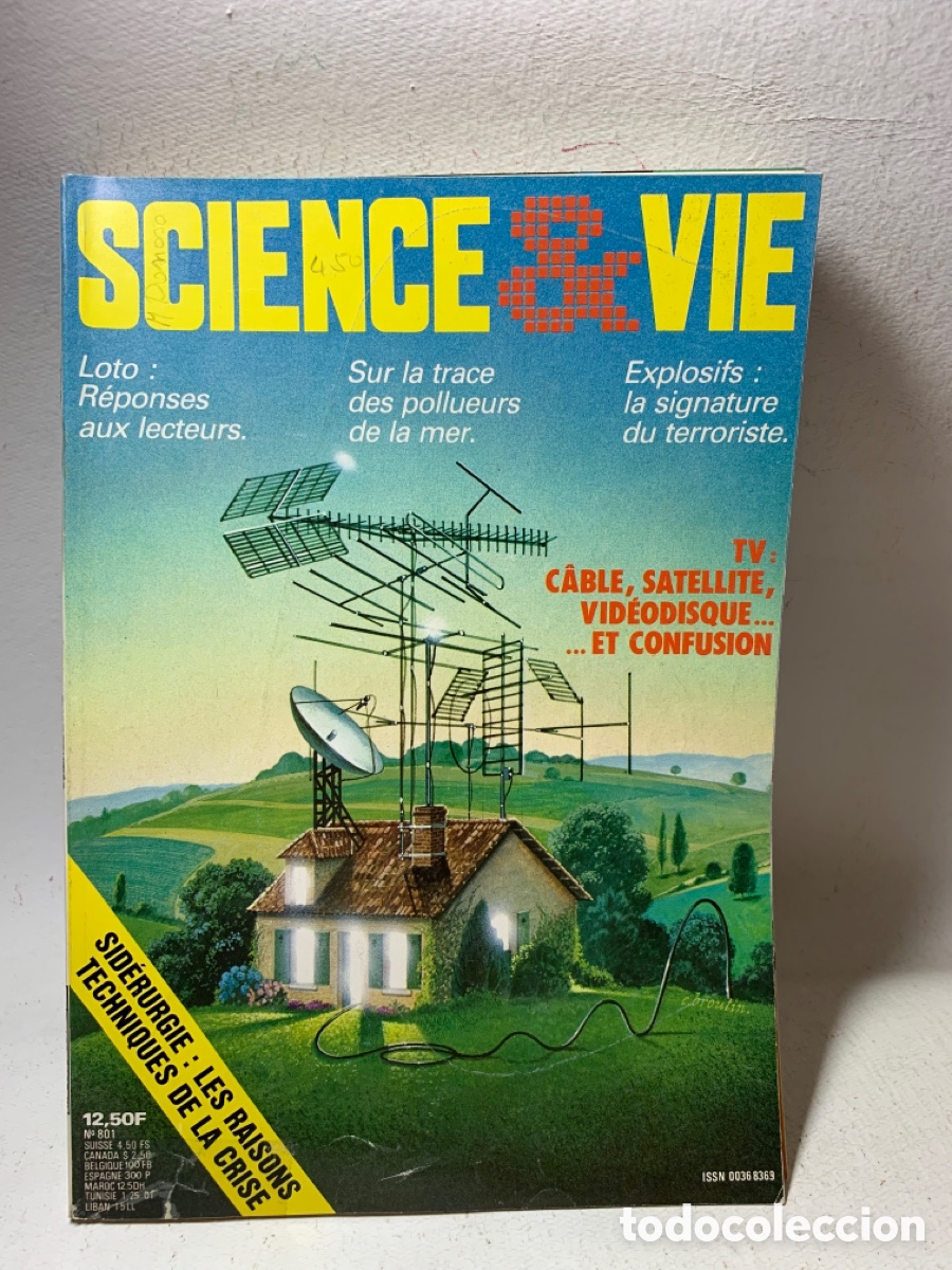 Coleccionismo de revistas y peri&oacute;dicos: REVISTA SCIENCE Y VIE &middot;&middot;&middot;N&ordm; 801 EN FRANCES