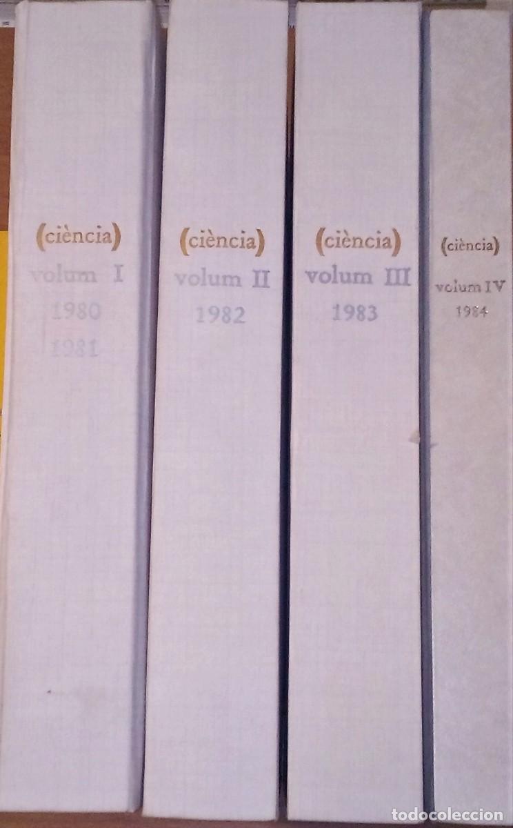 Collection Magazines and Newspapers: CI&Egrave;NCIA. REVISTA CATALANA DE CI&Egrave;NCIA I TECNOLOGIA 1980-1984