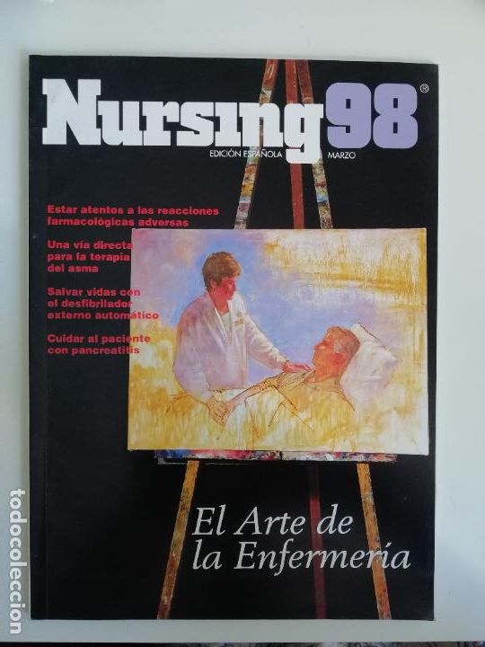 Collezionismo di Riviste e Giornali: Nursing Marzo 1998 Edici&oacute;n espa&ntilde;ola revista de enfermer&iacute;a El arte de la enfermer&iacute;a