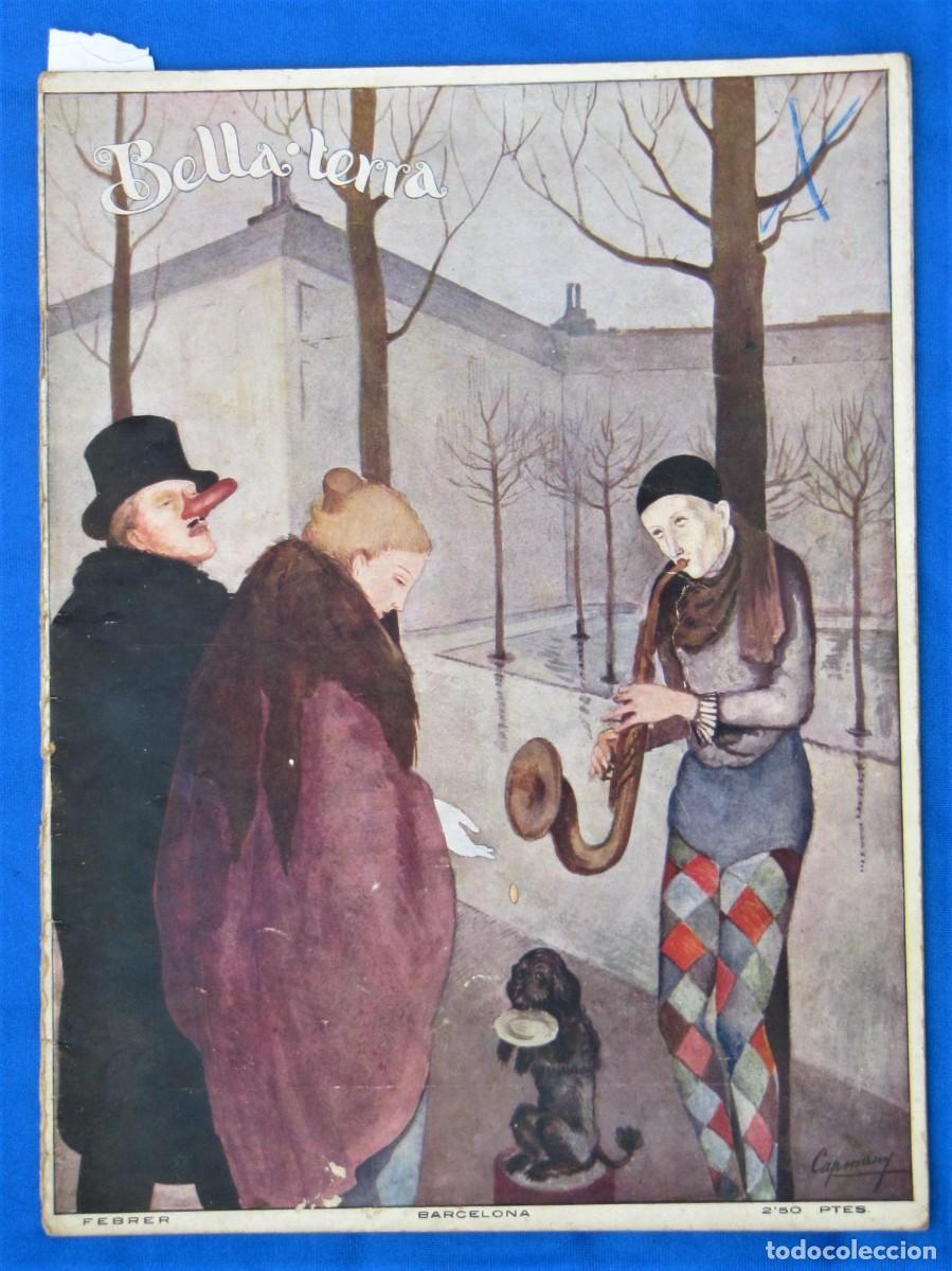 Coleccionismo de Revistas y Peri&oacute;dicos: 2 REVISTAS BELLA TERRA. CARNAVAL. FEBRER, SETEMBRE, 1924 - 1925. BARCELONA.
