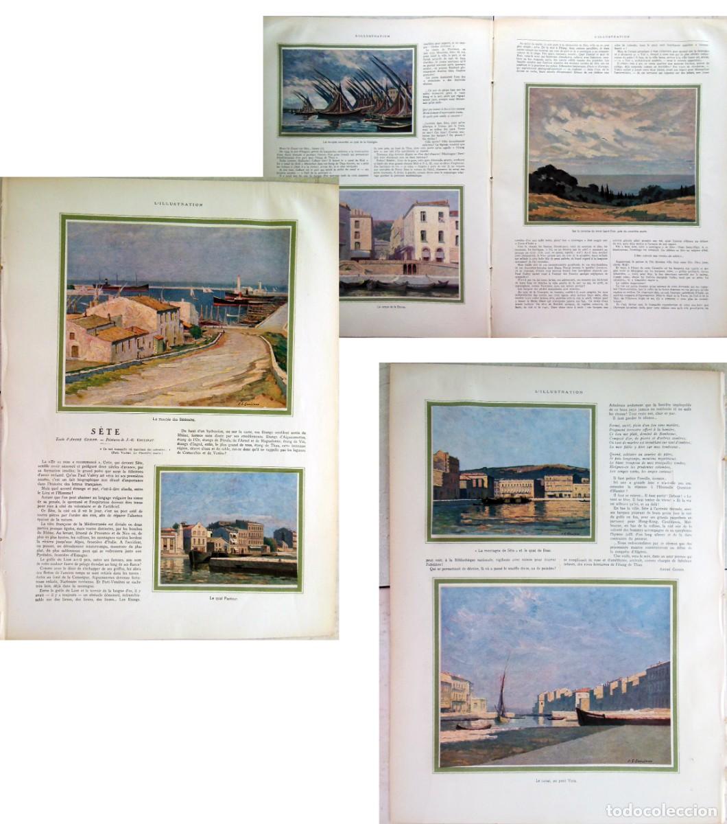 Coleccionismo de revistas y peri&oacute;dicos: S&Egrave;TE. ANDR&Eacute; GEIGER (texte), J G GOULINAT (peintures). 1929