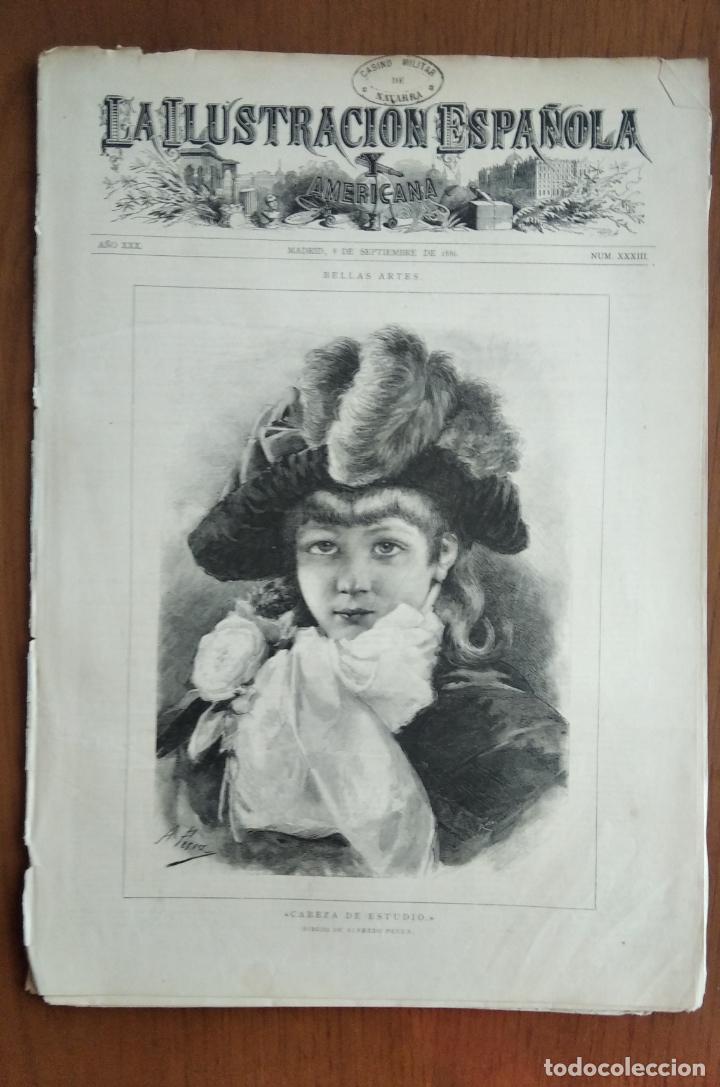 Coleccionismo de revistas y peri&oacute;dicos: La Ilustraci&oacute;n Espa&ntilde;ola y Americana. 8 de septiembre 1886