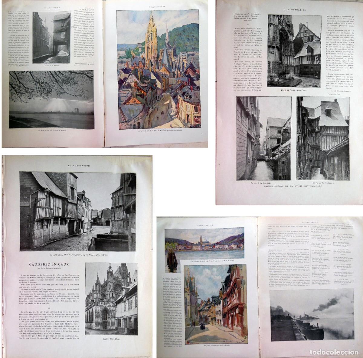 Coleccionismo de revistas y peri&oacute;dicos: CAUDEBEC EN CAUX. LUCIE DELARUE MARDRUS (texte), 1929