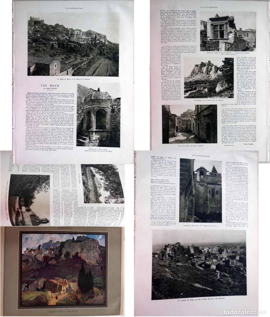 Coleccionismo de revistas y peri&oacute;dicos: LES BAUX. MARIE GASQUET (texte), 1929