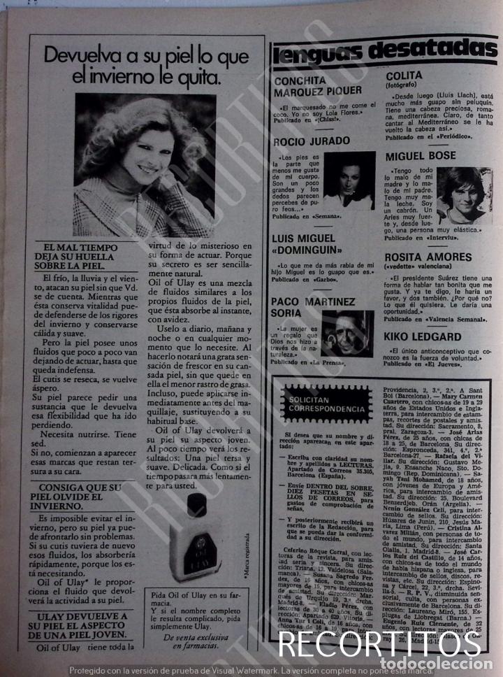 Coleccionismo de Revistas y Peri&oacute;dicos: rocio jurado paco martinez soria miguel bose