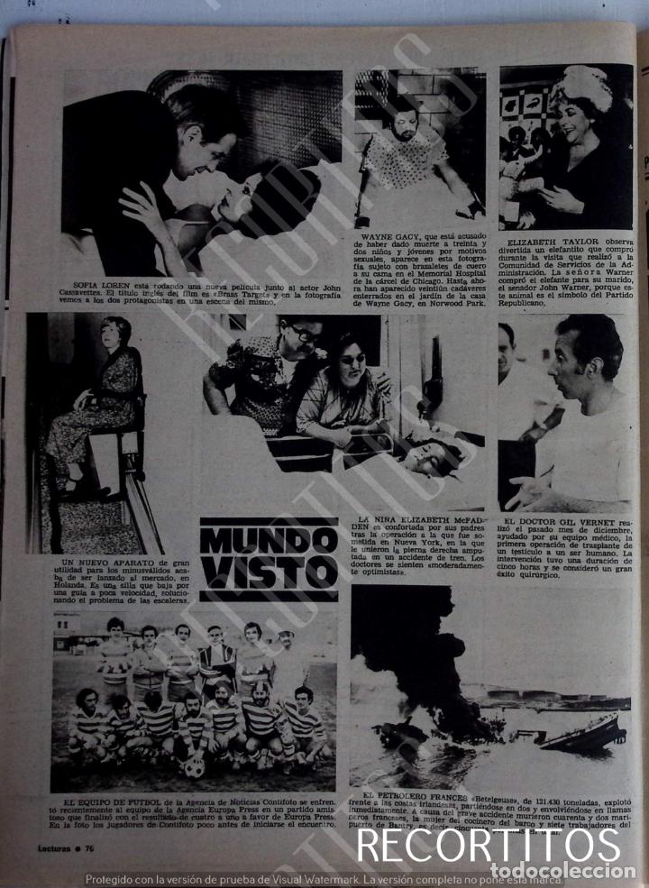 Coleccionismo de Revistas y Peri&oacute;dicos: sofia loren elizabeth taylor gil vernet