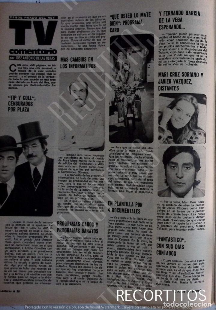 Coleccionismo de Revistas y Peri&oacute;dicos: tip y coll que usted lo mate bien mari cruz soriano javier vazquez