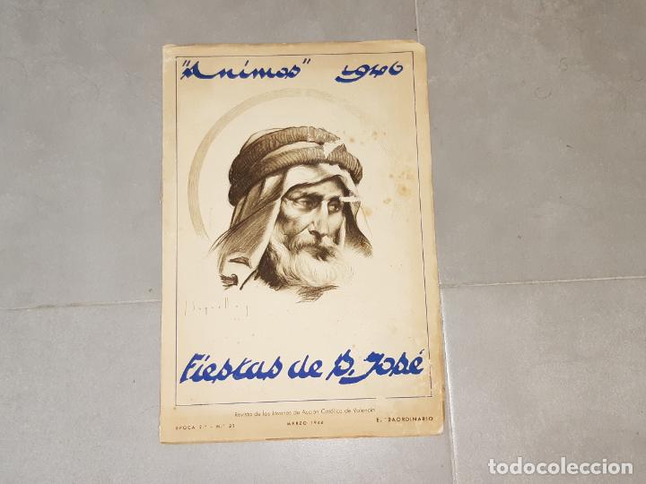Coleccionismo de Revistas y Peri&oacute;dicos: Revista &Aacute;nimos. Fiestas de San Jos&eacute; (Valencia) 1946