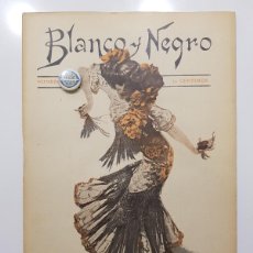 Coleccionismo de Revistas y Periódicos: REVISTA BLANCO Y NEGRO 1911. EL RETIRO MADRID, JEAN. ALFREDO VICENTI. VALENCIA FRONTON JAI ALAI