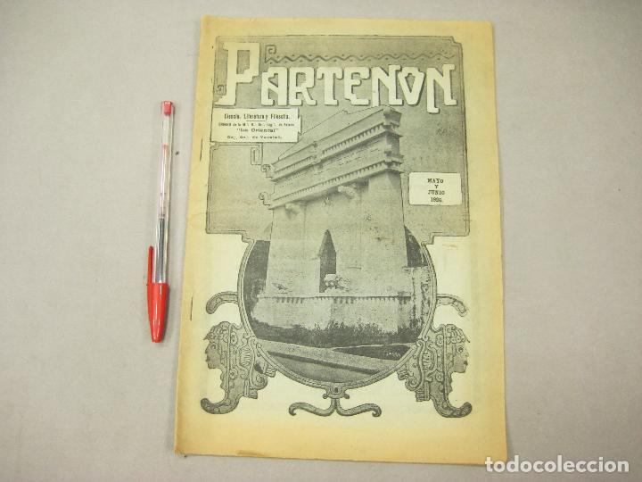 Coleccionismo de Revistas y Peri&oacute;dicos: REVISTA PARTENON. CIENCIA, LITERATURA Y FILOSOF&Iacute;A. MAYO Y JUNIO DE 2026. M&Eacute;JICO