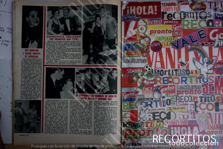 Coleccionismo de revistas y peri&oacute;dicos: concha velasco rex harrison tricia nixon edward cox