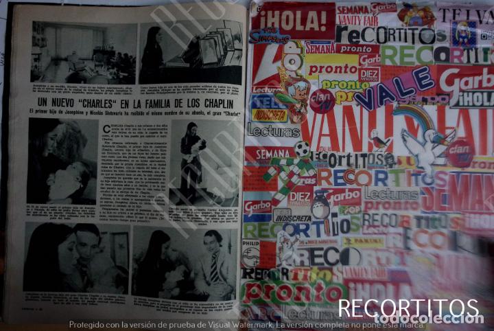 Coleccionismo de Revistas y Peri&oacute;dicos: josephine chaplin carlos alejandro