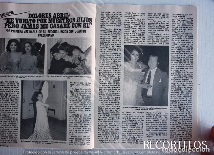 Coleccionismo de Revistas y Peri&oacute;dicos: dolores abril lolita caballero juanito valderrama