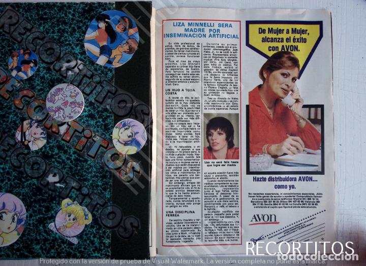 Coleccionismo de Revistas y Peri&oacute;dicos: LIZA MINNELLI CABARET avon anuncio