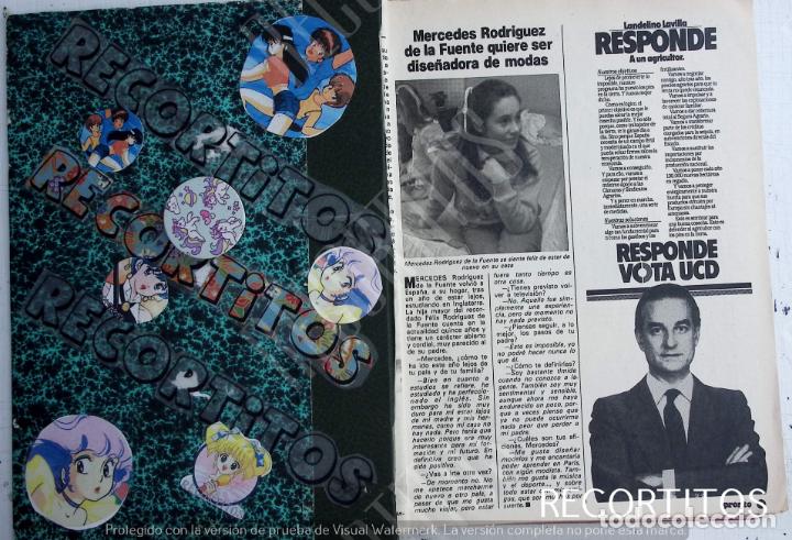 Coleccionismo de Revistas y Peri&oacute;dicos: MERCEDES RODRIGUEZ DE LA FUENTE FELIX vota ucd