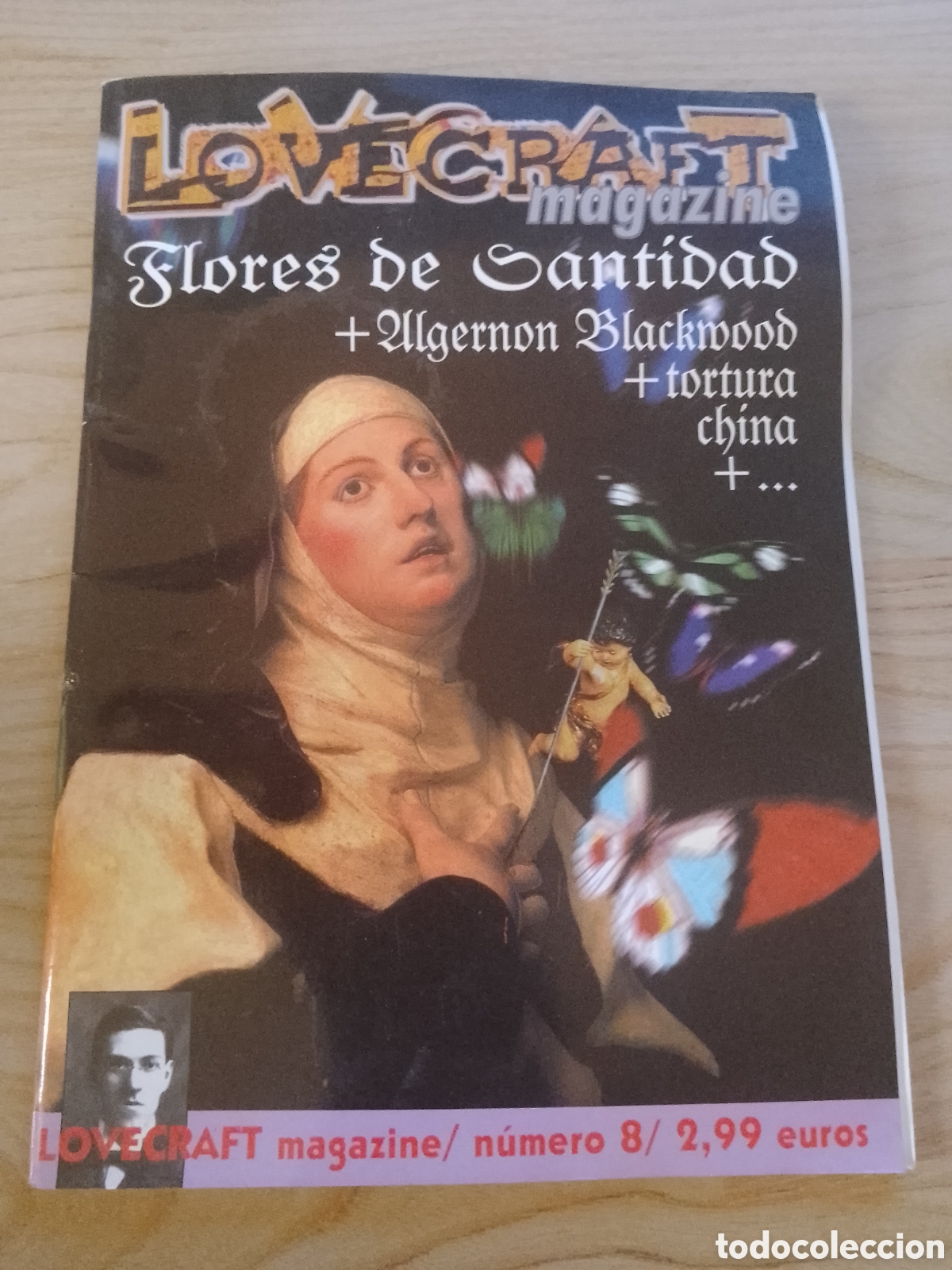 Coleccionismo de revistas y peri&oacute;dicos: FANZINE LOVECRAFT MAGAZINE 8. FLORES DE SANTIDAD.