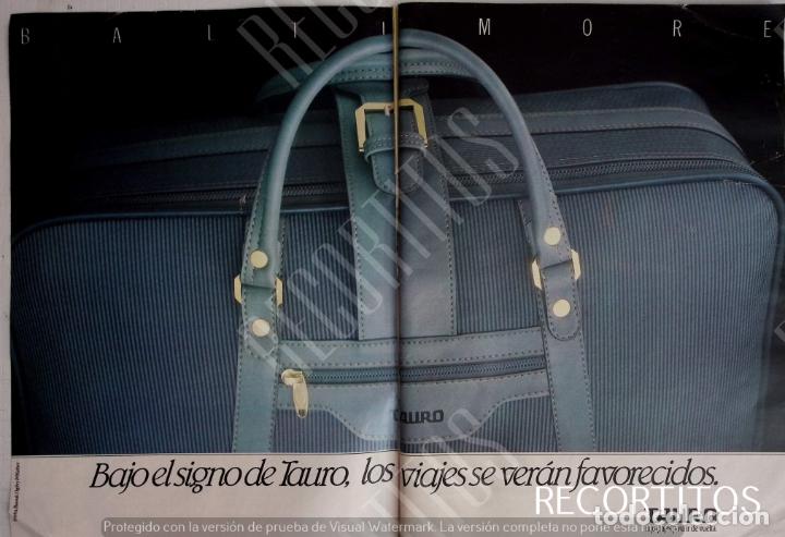 Coleccionismo de Revistas y Peri&oacute;dicos: tauro maletas bolsos anuncio publicidad