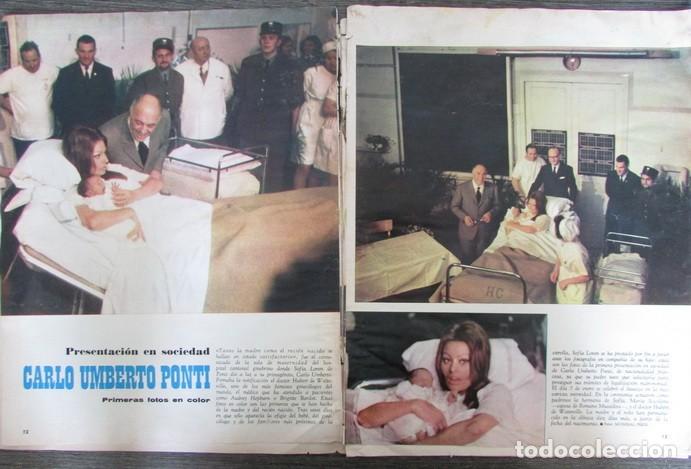 Coleccionismo de Revistas y Peri&oacute;dicos: REECORTE REVISTA TRIUNFO 346 1969 CARLO UMBERTO PONTI, SOF&Iacute;A LOREN.