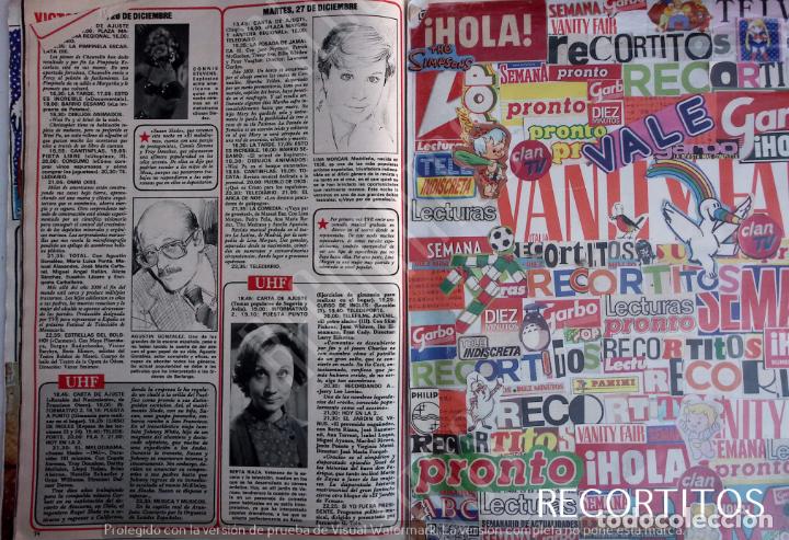 Coleccionismo de Revistas y Peri&oacute;dicos: berta riaza agustin gonzalez connie sgevens lina morgan