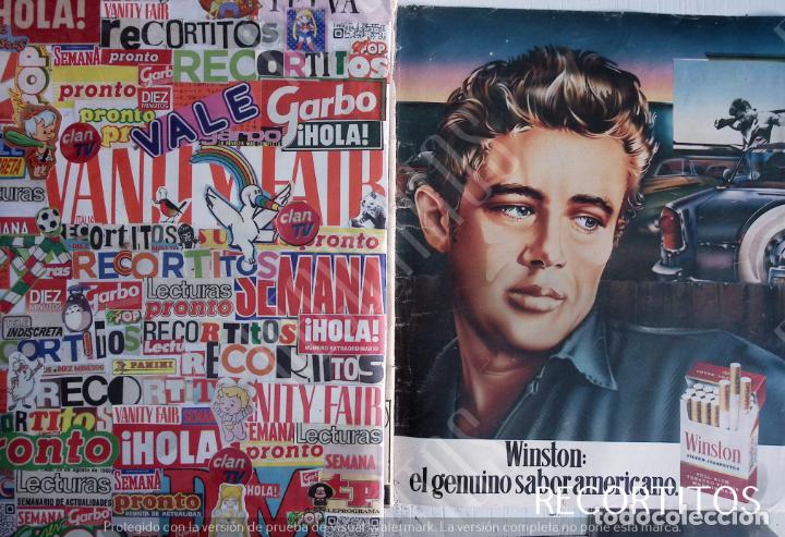 Coleccionismo de Revistas y Peri&oacute;dicos: FAMOSOS EN LA PUBLICIDAD james dean anuncio cigarrilos winston
