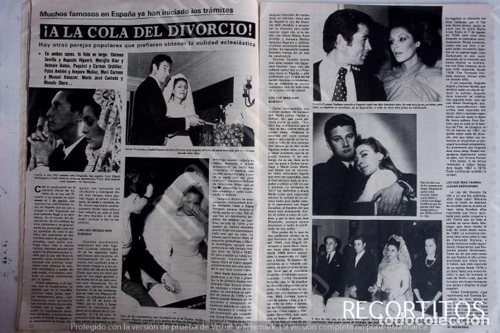 Coleccionismo de Revistas y Peri&oacute;dicos: arturo fernandez carmen sevilla lucia bose carlos larra&ntilde;aga amparo mu&ntilde;oz paquirri