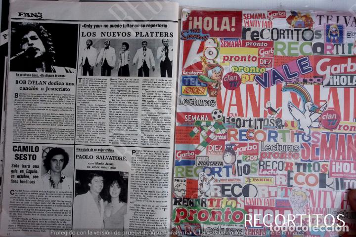 Collezionismo di Riviste e Giornali: the platers bob dylan camilo sesto paolo salvatore