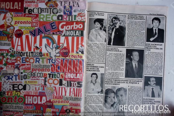 Coleccionismo de revistas y peri&oacute;dicos: concha velasco paco camino emilio gutierrrez caba el lute jose sacristan