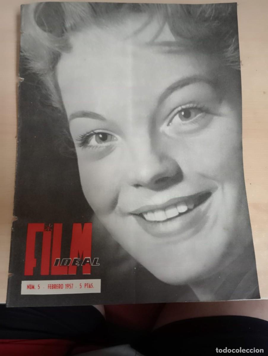 Coleccionismo de Revistas y Peri&oacute;dicos: FILM IDEAL - N&ordm; 5 / FEBRERO 1957 - PORTADA: ROMY SCHNEIDER