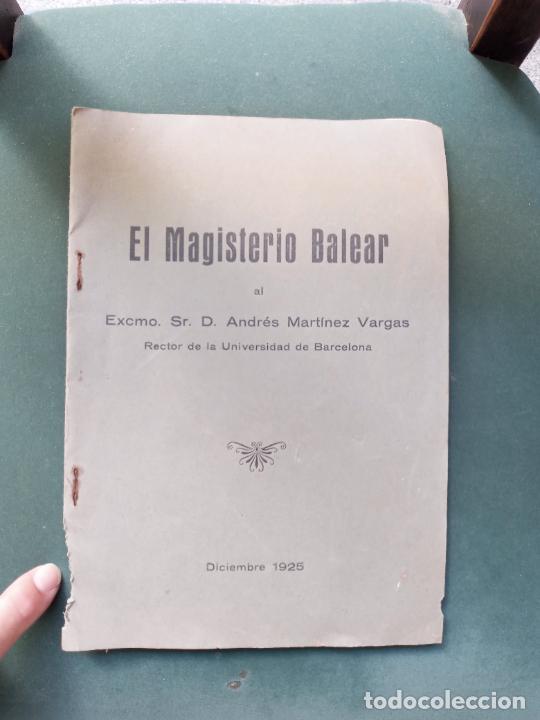 Collezionismo di Riviste e Giornali: El magisterio Balear - Diciembre 1925