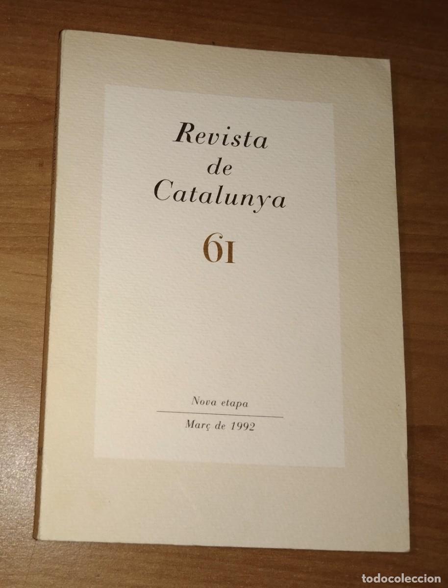 Collection Magazines and Newspapers: REVISTA DE CATALUNYA 61, 1992 - LA IL&middot;LUSTRACI&Oacute; CATALANA. CUBA