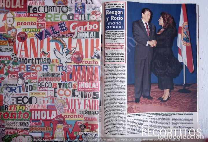 Coleccionismo de Revistas y Peri&oacute;dicos: rocio jurado ronald reagan