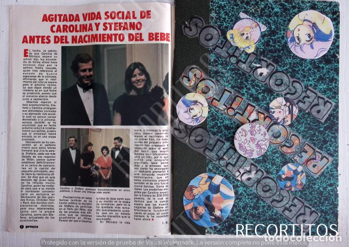 Sammeln von Zeitschriften und Zeitungen: carolina de monaco stefano casiraghi