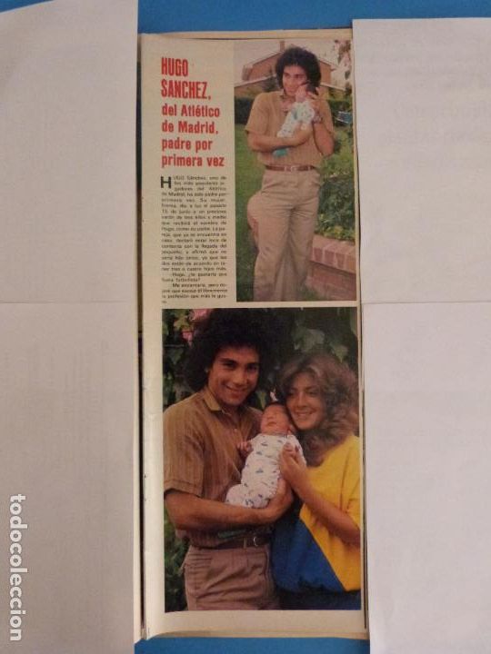 Coleccionismo de Revistas y Peri&oacute;dicos: RECORTE CLIPPING DE HUGO SANCHEZ REVISTA SEMANA N&ordm; 2316 PAG 49