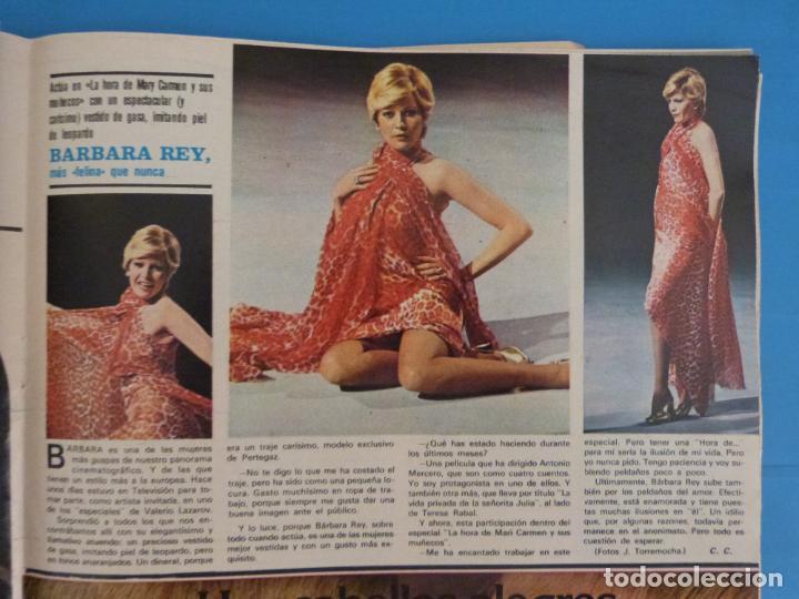 Coleccionismo de Revistas y Peri&oacute;dicos: RECORTE CLIPPING DE BARBARA REY REVISTA SEMANA N&ordm; 1891 PAG 55
