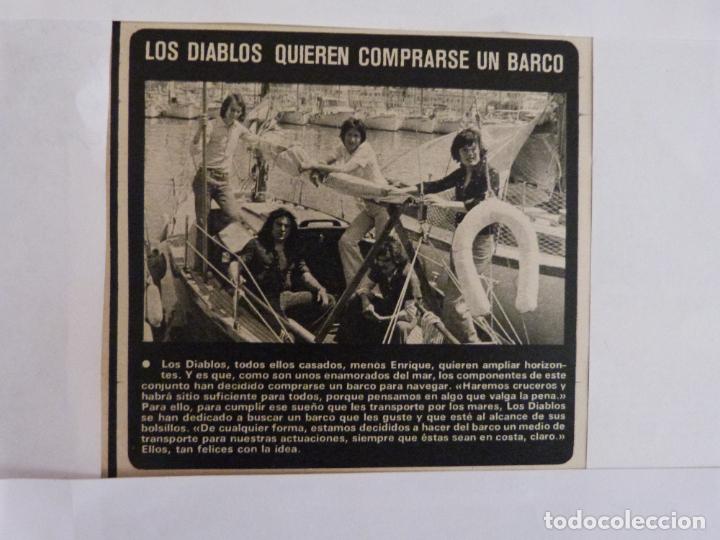 Coleccionismo de Revistas y Peri&oacute;dicos: RECORTE CLIPPING DE LOS DIABLOS REVISTA SEMANA N&ordm; 1891 PAG 80