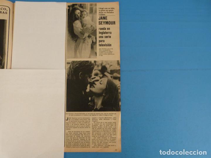 Coleccionismo de Revistas y Peri&oacute;dicos: RECORTE CLIPPING DE JANE SEYMOUR REVISTA SEMANA N&ordm; 2236 PAG 13