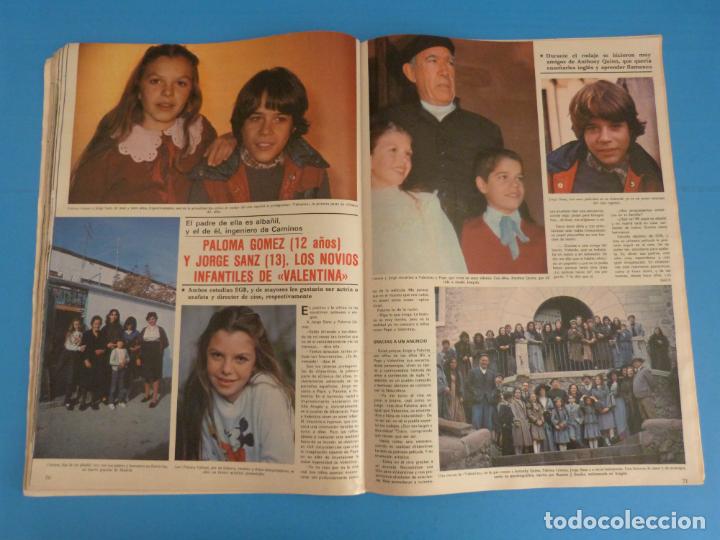 Coleccionismo de Revistas y Peri&oacute;dicos: RECORTE CLIPPING DE PALOMA GOMEZ Y JORGE SANZ DE VALENTIA REVISTA SEMANA N&ordm; 2236 PAG 70-72