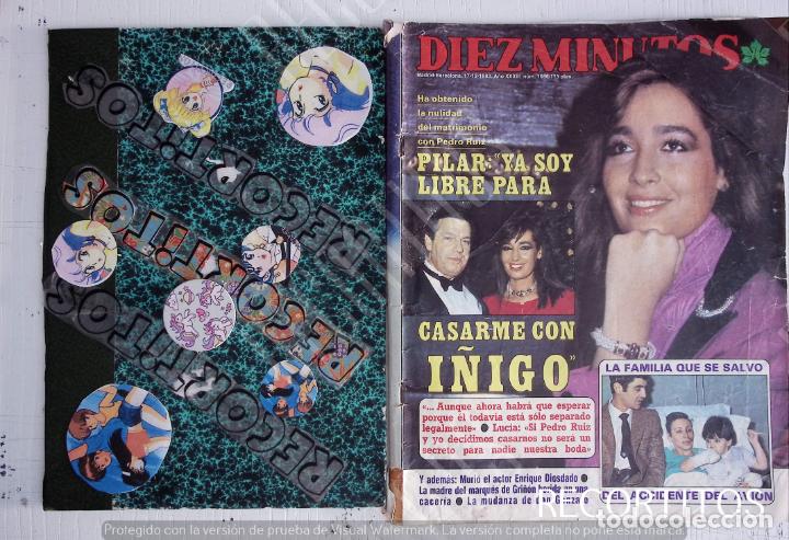 Colecionismo de Revistas e Jornais: recorte portada pilar jose maria i&ntilde;igo