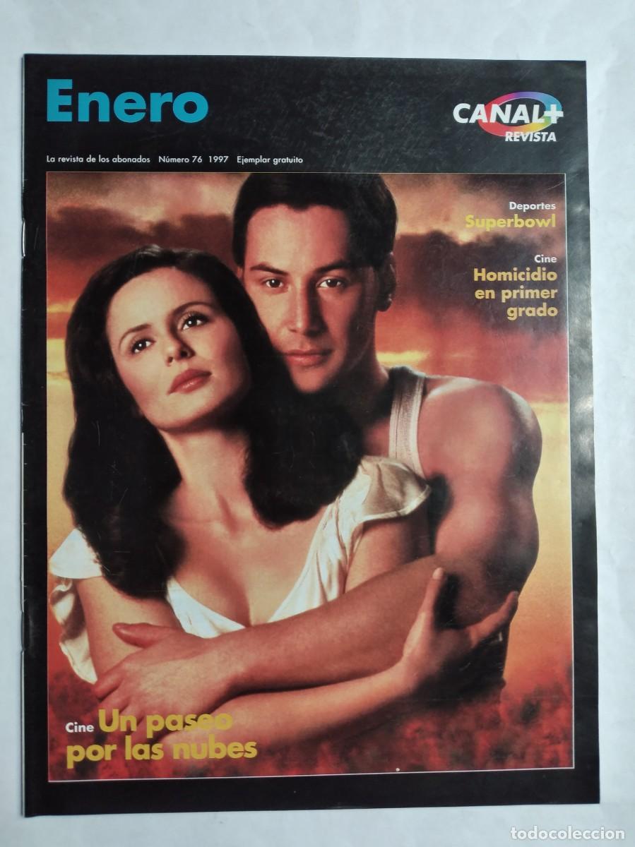 Coleccionismo de Revistas y Peri&oacute;dicos: REVISTA DE LOS ABONADOS AL CANAL PLUS + N&ordm; 73 1997 UN PASEO POR LAS NUBES KEVIN BACON