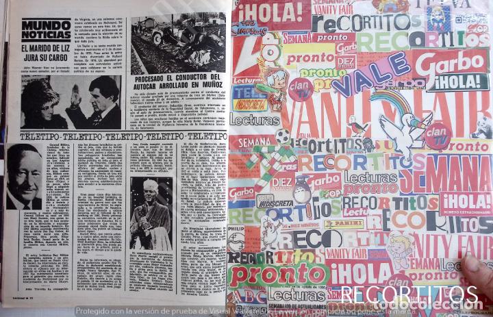 Coleccionismo de Revistas y Peri&oacute;dicos: syd vicious asesinato nancy spungen steve martin conrad hilton elizabeth taylor liz