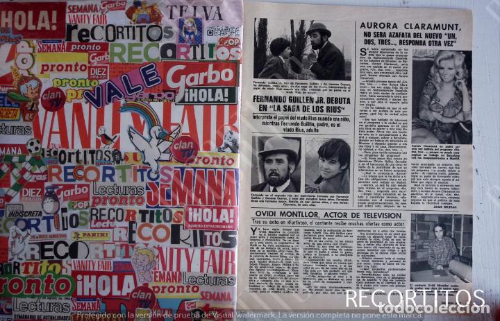 Coleccionismo de Revistas y Peri&oacute;dicos: aurora claramunt ovidi montllor fernando guillen la saga de los rius