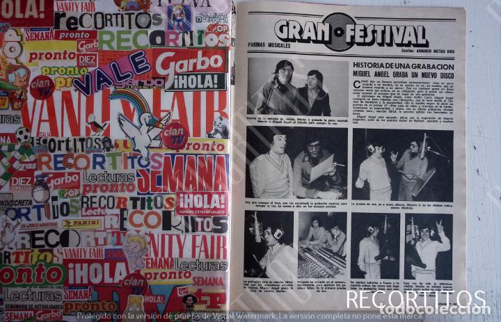 Coleccionismo de Revistas y Peri&oacute;dicos: miguel anel koldo manuel alejandro festival de benidorm manuela
