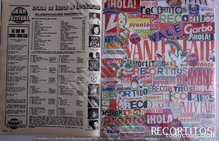 Collectionnisme de Revues et Journaux: ESCALA DE EXITOS CAMILO SESTO lolita flores nelson need miguel gallardo lorenzo santamaria