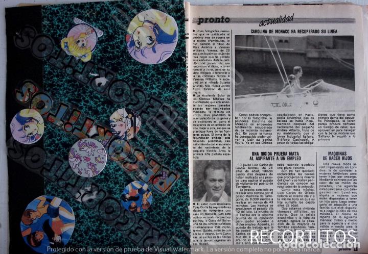 Sammeln von Zeitschriften und Zeitungen: tony curtis carolina de monaco